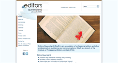 Desktop Screenshot of editorsqld.com
